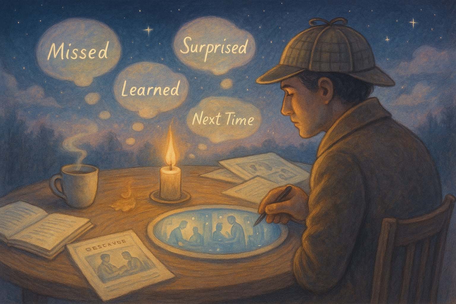 Reflect, Rewind, Revisit: The Detective’s Debrief